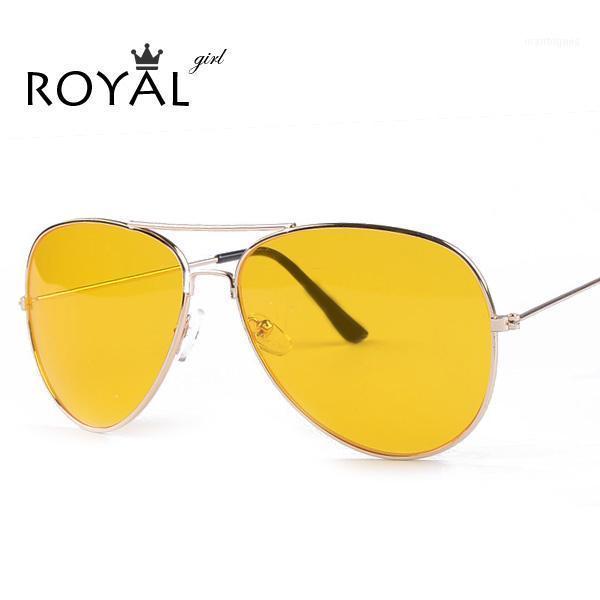 

Sunglasses Women Yellow Lens High Quality Chic Night Sun Glasses Ss021