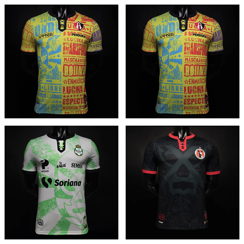 

cruz azul liga mx 21 22 Club America Soccer Jerseys 2022- Santos Laguna leon Xolos de Tijuana Camisas de third Football Shirt special, Leon away