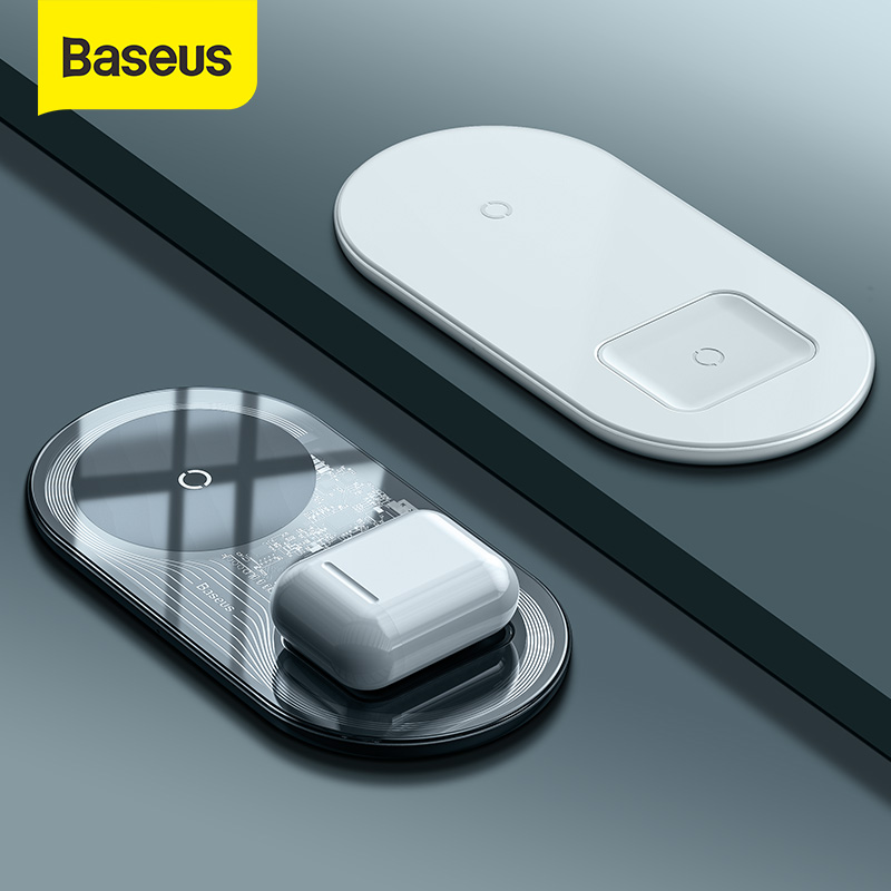 

Baseus Visible Wireless Charger For iPhone 12 11 Wireless Charge Pad For iPhone Airpods Fast Charging Wireless Charge Devices