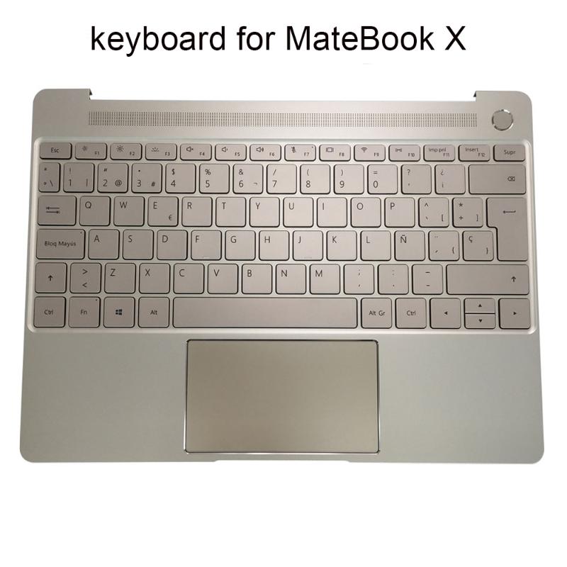 

Laptop Replacement Keyboards Spanish Palmrest Keyboard Backlight For Huawei MateBook X MT-WX9 13 Inch 2021 Spain Touchpad 0KN1 1R3SP13