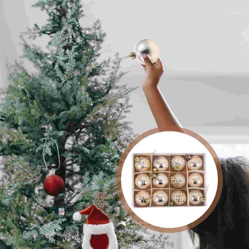 

Party Decoration 12PCS Funny Xmas Tree Small Ornament Decorative Props