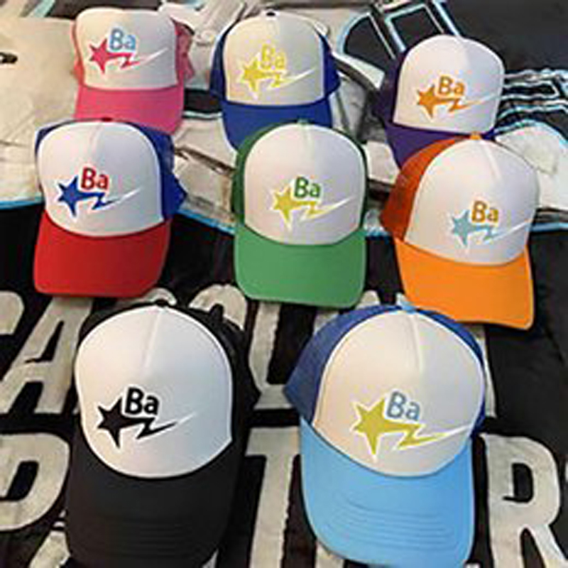 

Cap Nigo hip hop net for men and women summer outdoor, Blue