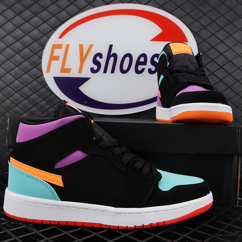 

Sport trainers basketball shoes retro sneaker UNC blue white black hyper royal fragment toe red dutch green dark mocha court purple chicago
