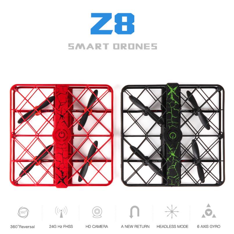 

MINI Selfile Pocket WIFI FPV RC Drone With 720P wide-angle HD Camera remote control aircraft 3D Flip Headless Mode Altitude Hold, Red 0.3mp wifi fpv