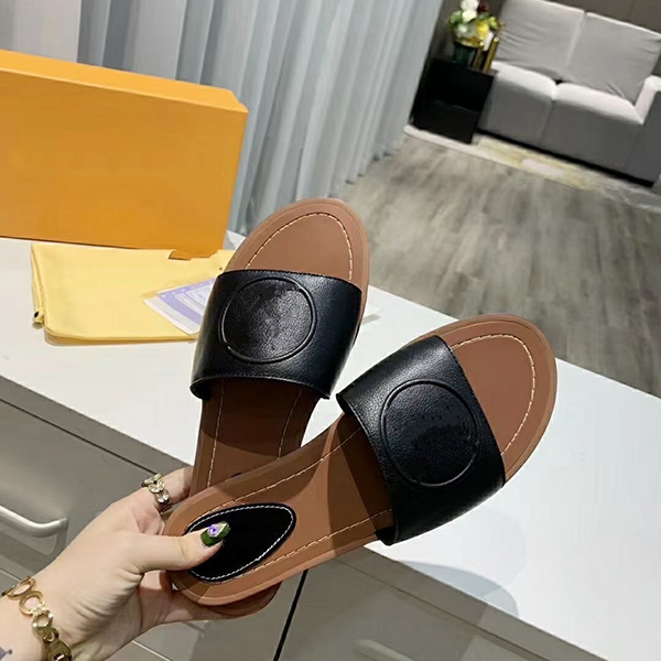 

Dio 2020 New Designer brandFashion Women's sandals women Luxury flower printed Tie-dye unisex beach flip flops big siz mjh001