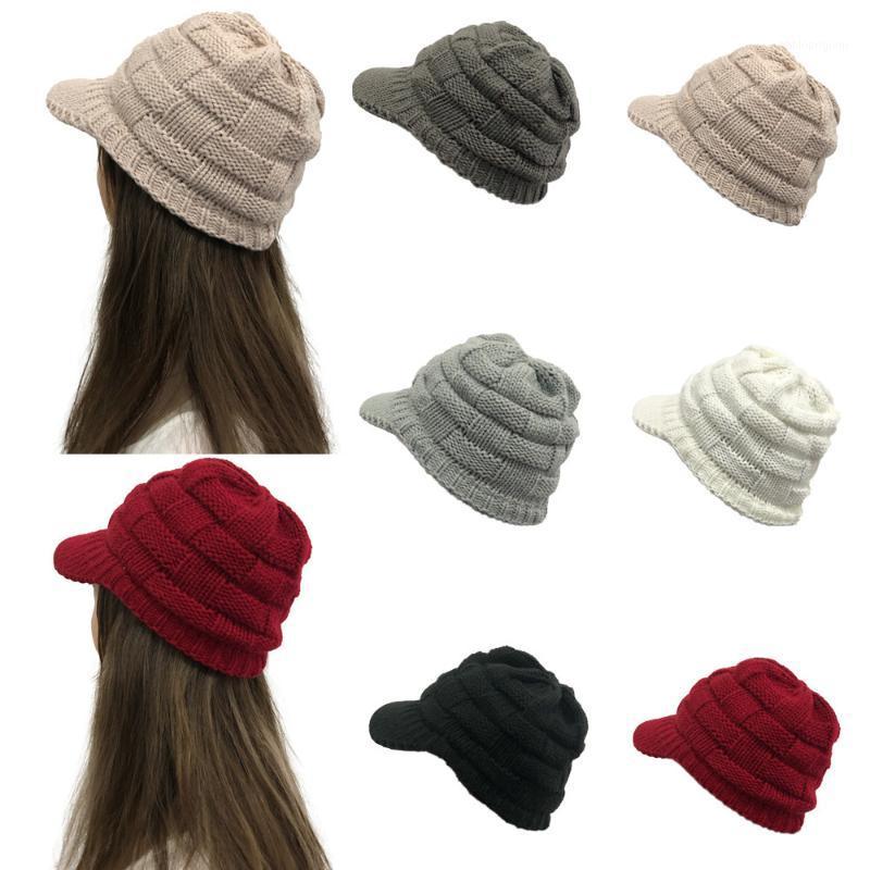 

Fashion Knitted Hat Women Winter Hats For Ladies Beanie Girls Skullies Caps Bonnet Femme SnapBack Warm Wool Berets, White