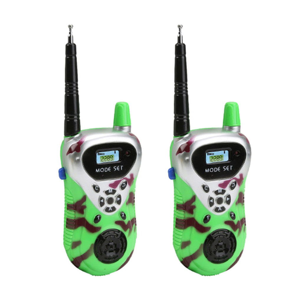 

2 PCS educational toys for ChildrenRemote Wireless Call Electric Walkie-Talkie Outdoor Adventure, Camping, Hiking Children toy H1009