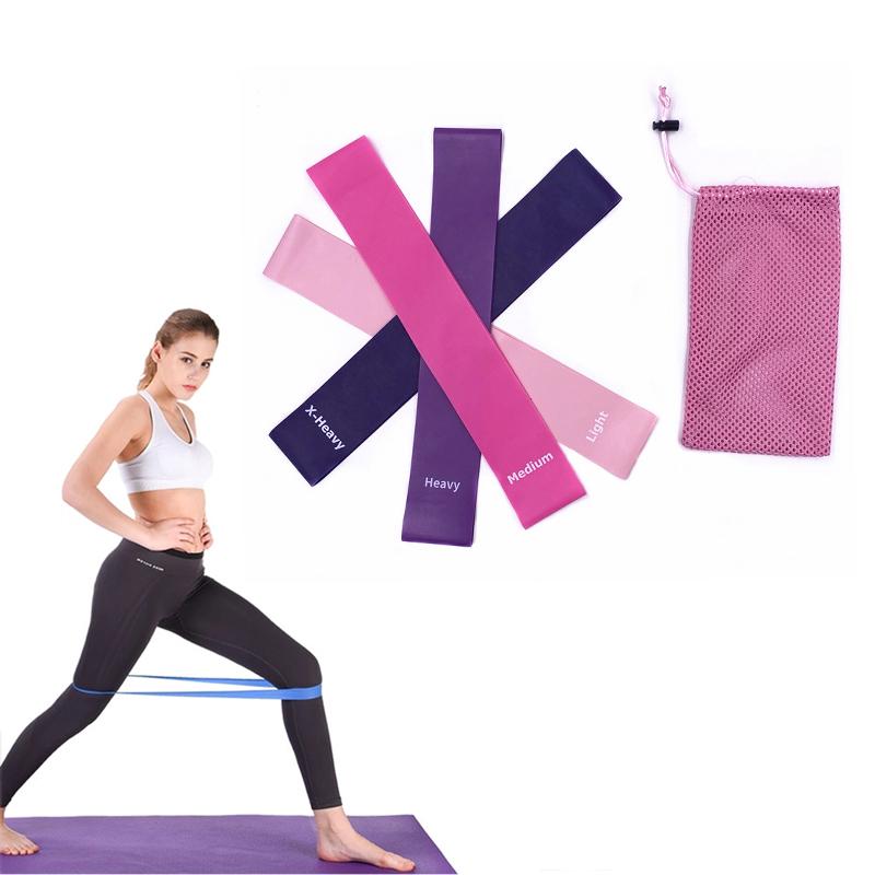 

Resistance Bands Set Of 4 Exercise Loop For Women Legs And BuSports Crossfit Yoga Pilates Strength Training Physical Therapy
