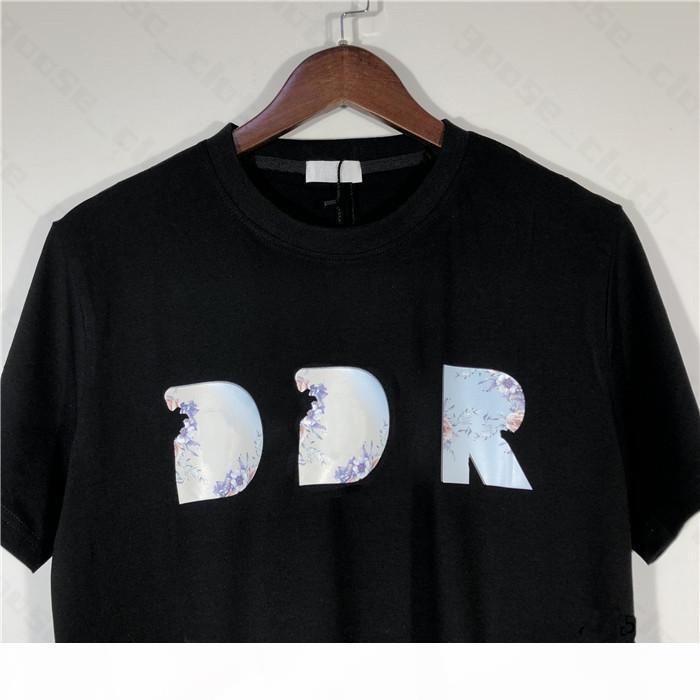 

Hot sell Mens Women Designer T Shirt 2020 Fashion men womens casual T shirts Man Paris France Street Shorts Sleeve Clothing Tshirts, White;black