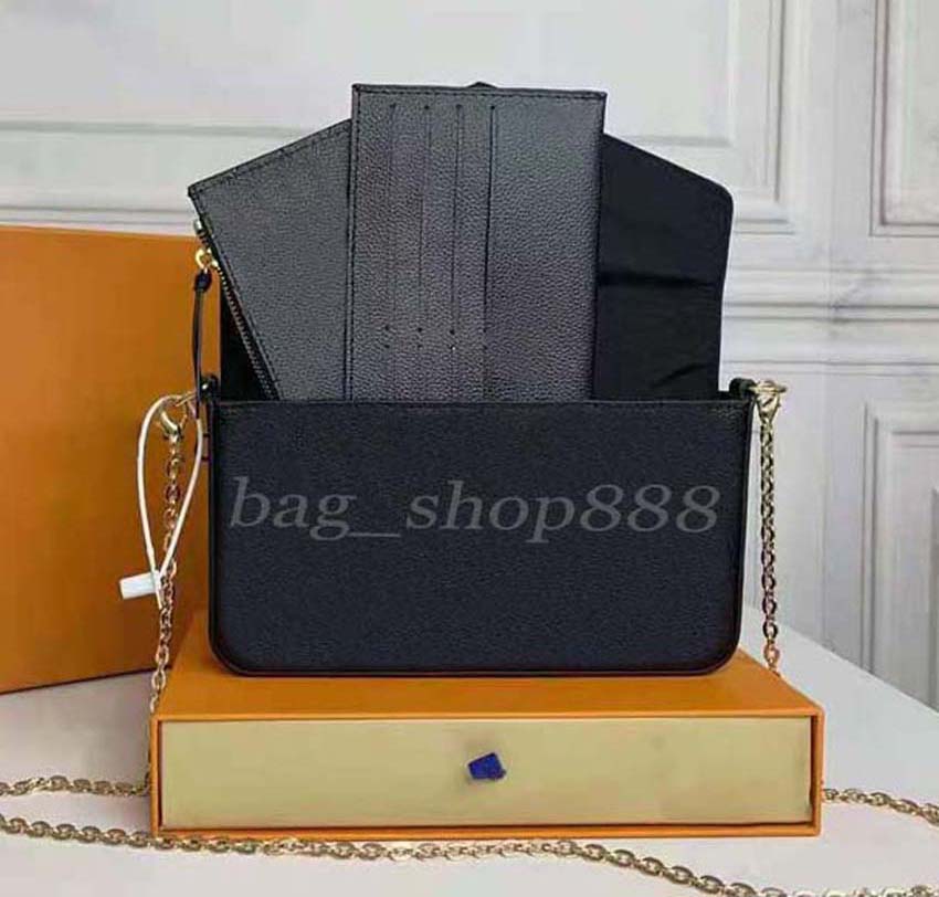 

Women Messenger Leather handbag Evening Bags 3 in 1 high quality flower checkers date code serial number With original dust bag bag_shop888 0, #10 dust bag