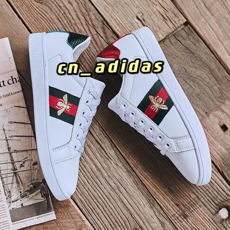 

GS1 Ace bee Designer GG Men Woman Luxury Triple Casual Shoes Vintage Star Stripe Snake Sneakers platform trainers, Black