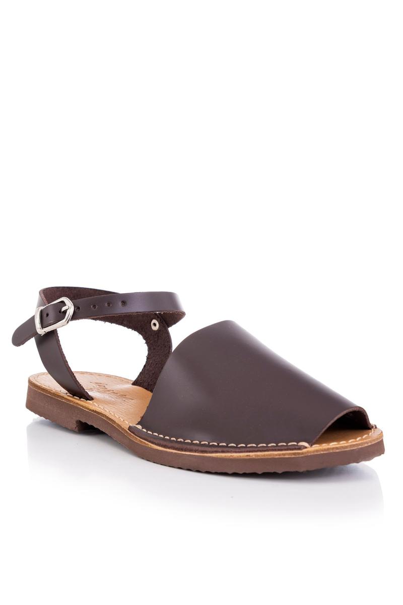 

Sandals Handmade Genuine Leather Coffee Women Sandals-basement, As pic