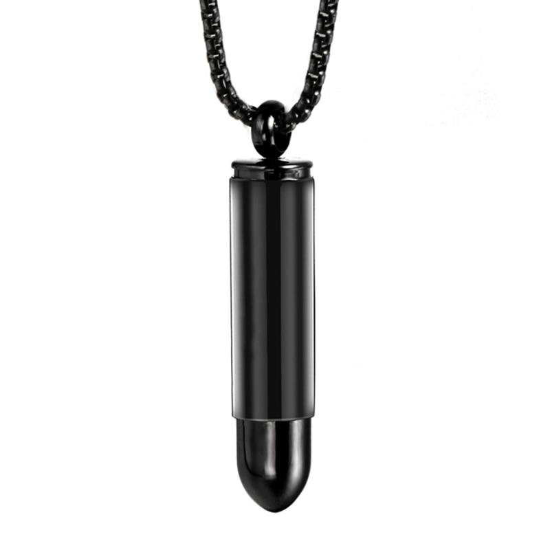 

Pendant Necklaces Fashion Punk Open Fake Head Men Necklace Hip-hop Gold Silver Plated Black Rock Jewelry Accessory