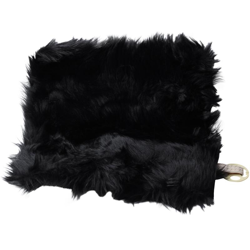 

Seat Cushions Black Faux Sheepskin Car Home Cushion Pad Cover Warm Mat