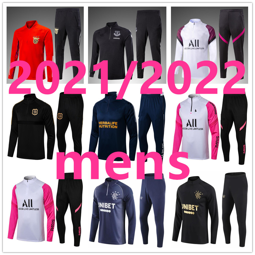 

mens soccer tracksuit chandal futbol survetement foot jerseys 2021 2022 men Trainers Adult football jersey training wear jacket 188