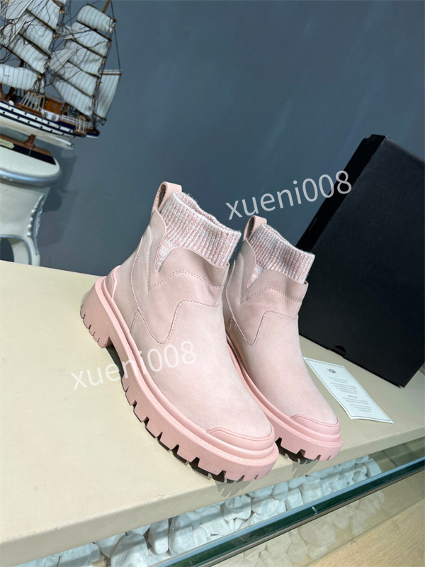 

Fashion Ladies Sylvie Series Ribbon Decorated Leathers Martin Boot Women Embroidered Leather Band Ankle Boots Top Designer Luxury woman rx211004, 01