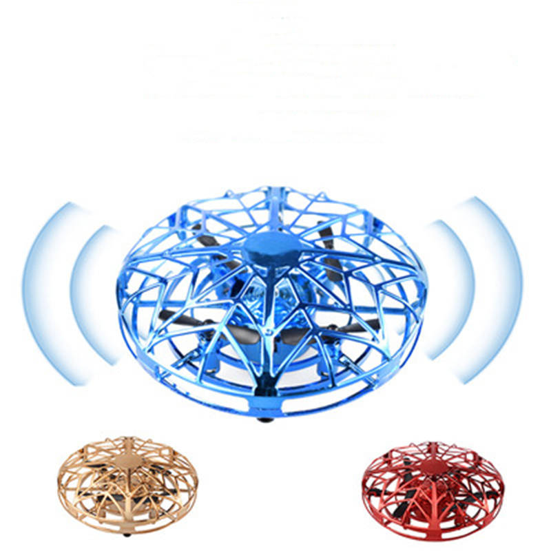 

Strange new hot-selling luminous toy ufo induction aircraft intelligent suspension flying saucer rechargeable induction children's toys