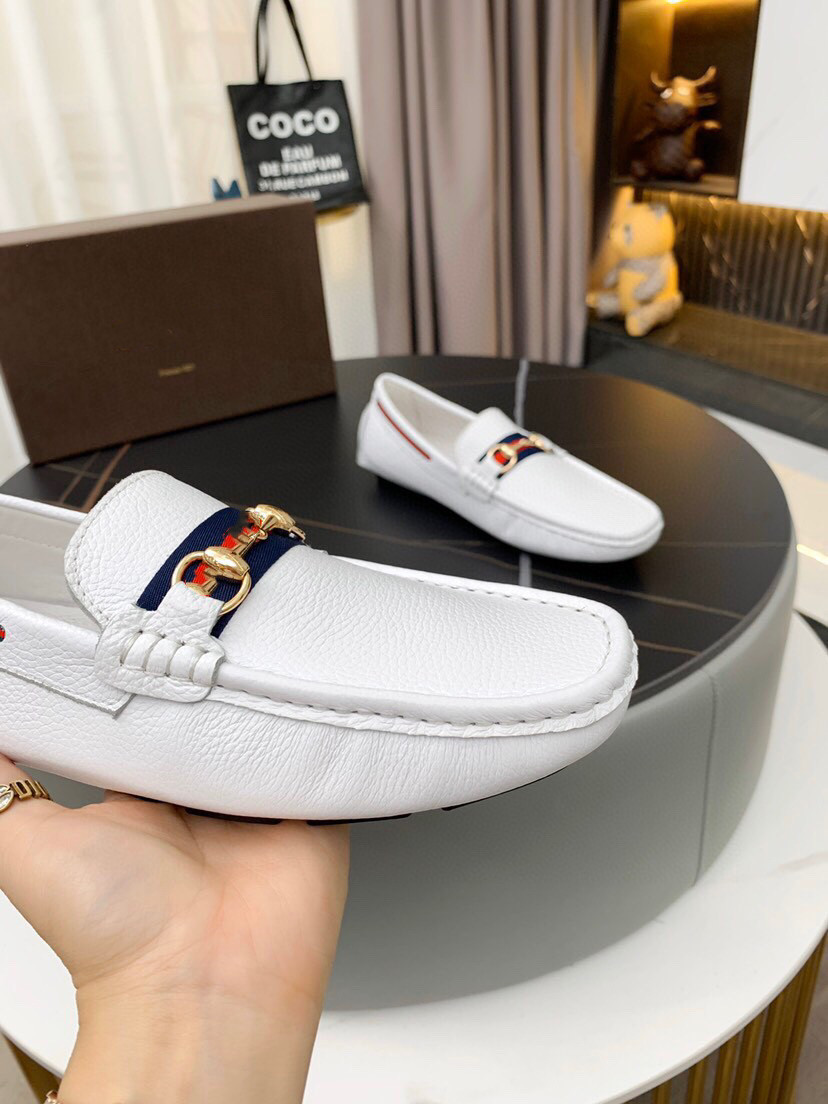 

Genuine Leather Mens Casual Shoe Luxury Brands 2021 Men Loafers Moccasins Breathable Slip on Black Driving Shoes Plus Size 38-45, #02