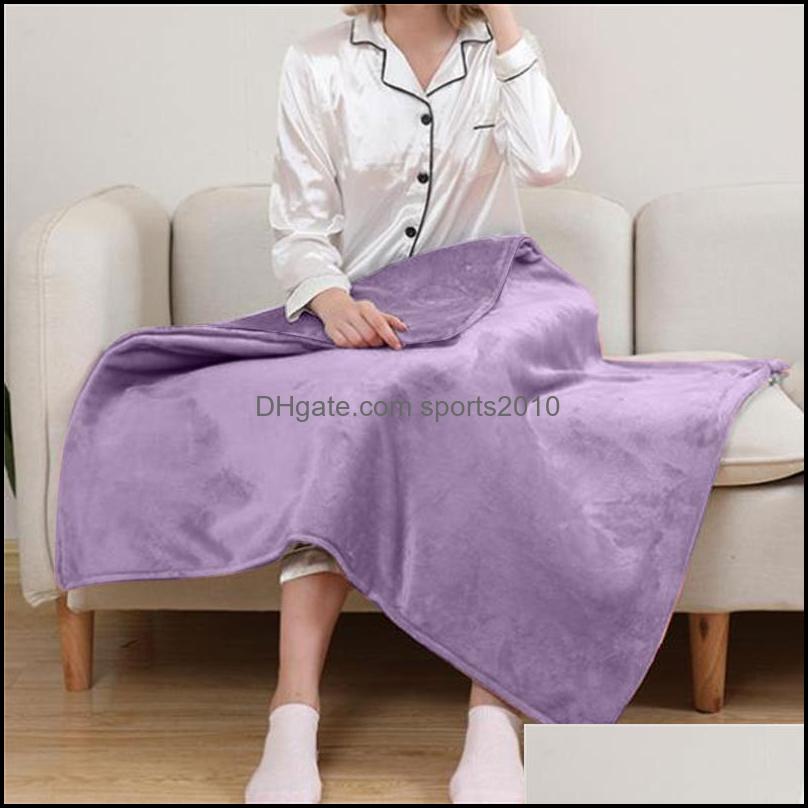 

Textiles Home & Gardenelectric Heated Blankets Electric Throws With Double-Layer Flannel Fast Heat Heating Blanket Heating#T2 Drop Delivery