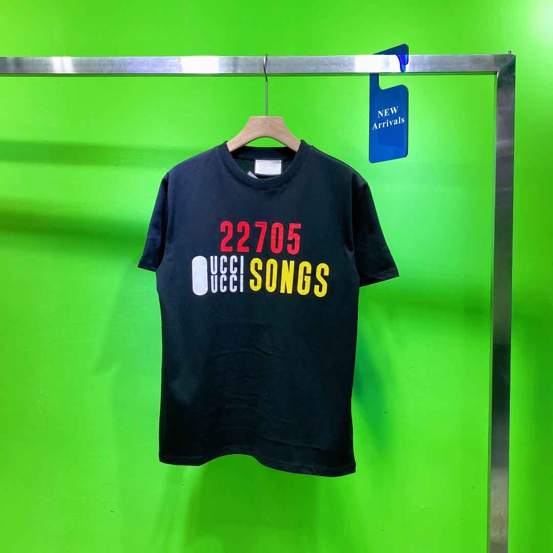 

2022 round neck Men's Plus Tees & Polos with cotton printing and embroidery, 100% replica of European size 122q1