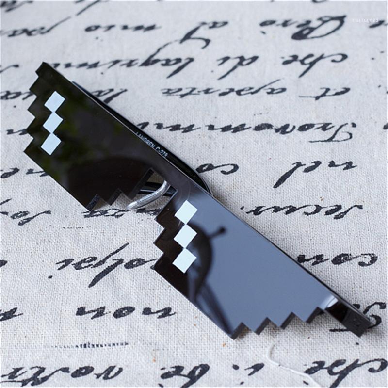 

Sunglasses Deal With It Sunlasses 8 Bits Pixel Glasses Men's Women's Retro Funny Sun Female Male Mirrored1