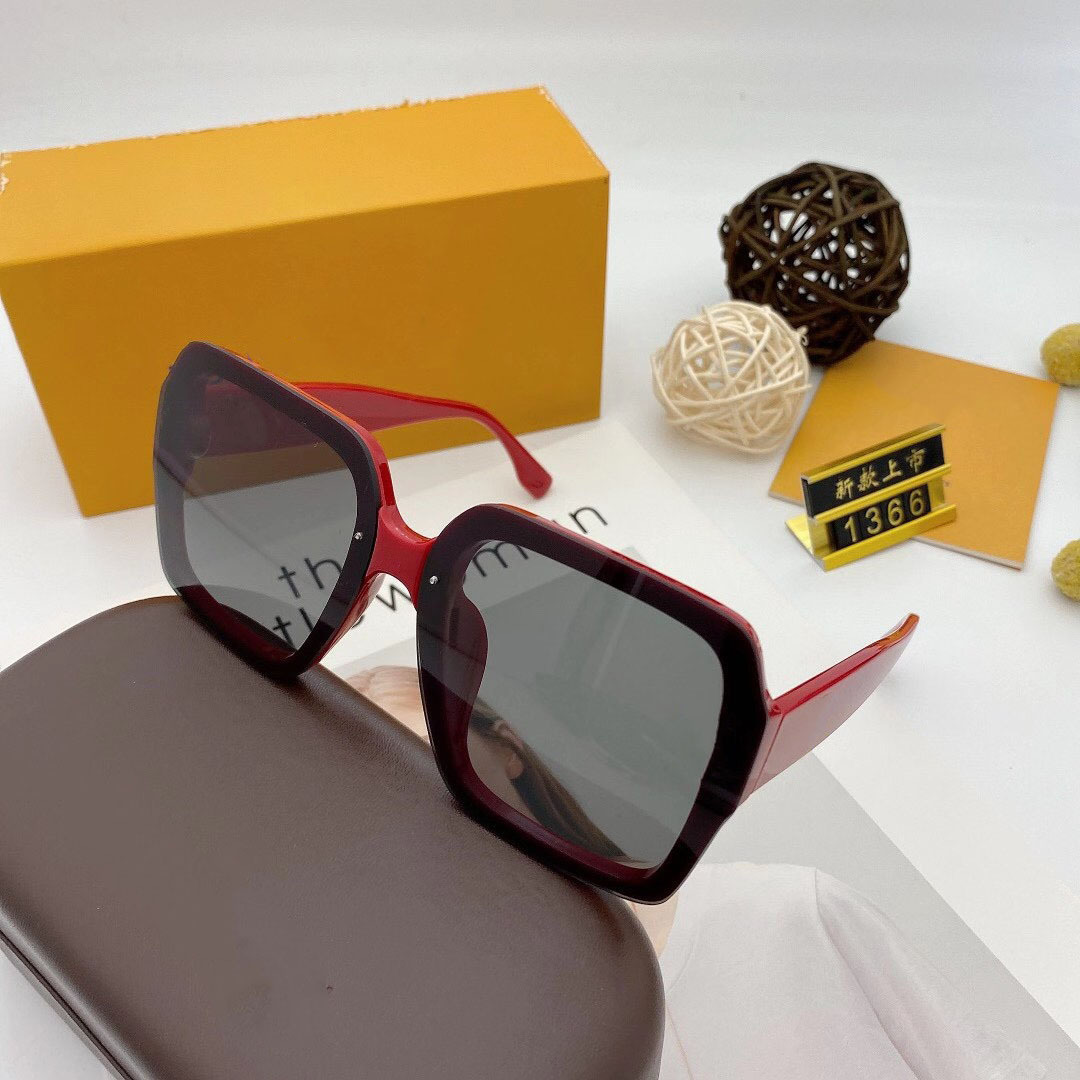 

Free Shipping2021 Sun Protection Small Face UV Protection Sunglasses Frameless European and American Brown Translucent Glasses Sunglasses Fa