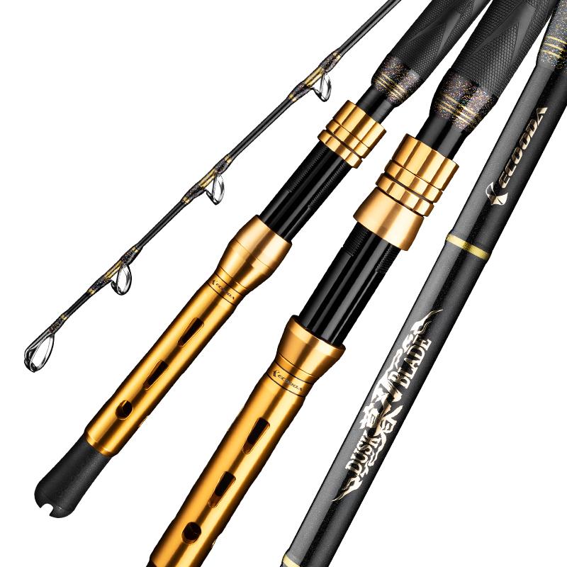 

Boat Fishing Rods Ecooda Edb Deep Sea Giant Rod Tuna Electric Wheel SIC Guide Ring 2.6m 2.8m 3m 800# 1000#