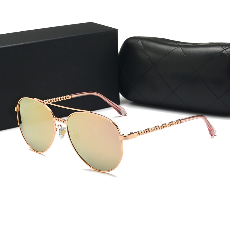 

Top Luxury Qualtiy Fashion Women Square Sunglasses brands Vintage Metal Sun Glasses High Quality designer Outdoor Star Style Goggles packaging boxes