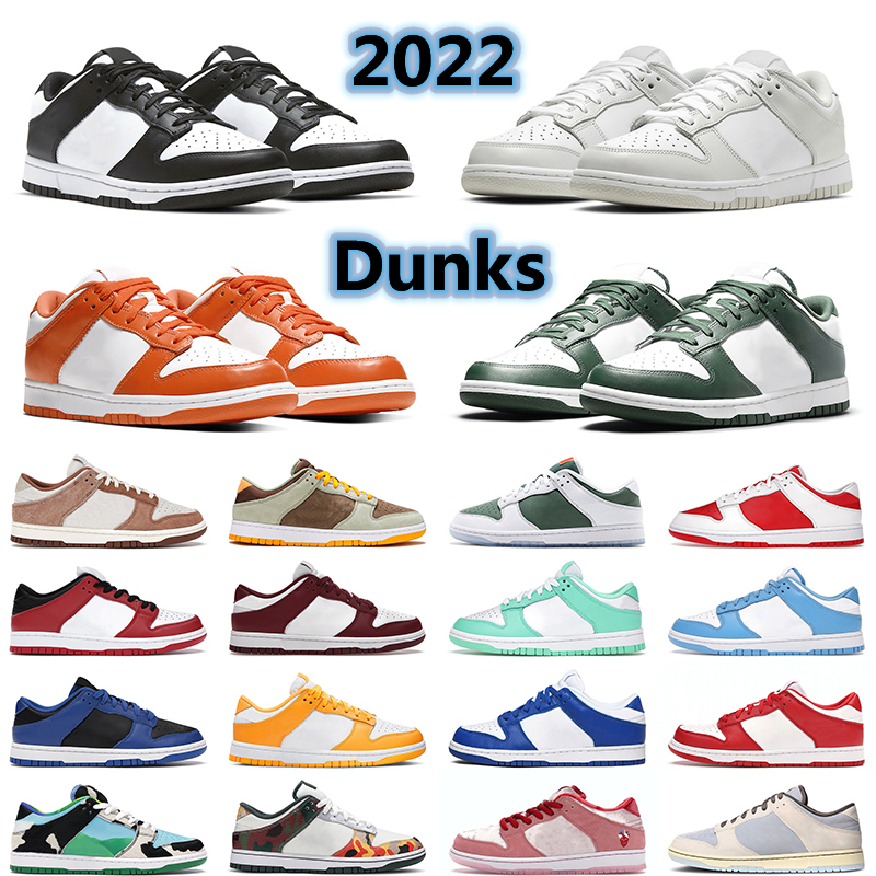 

2022 designer shoes white black panda photon dust unc coast syracuse green glow outdoor skateboard men athletic trainers sneakers, # 2