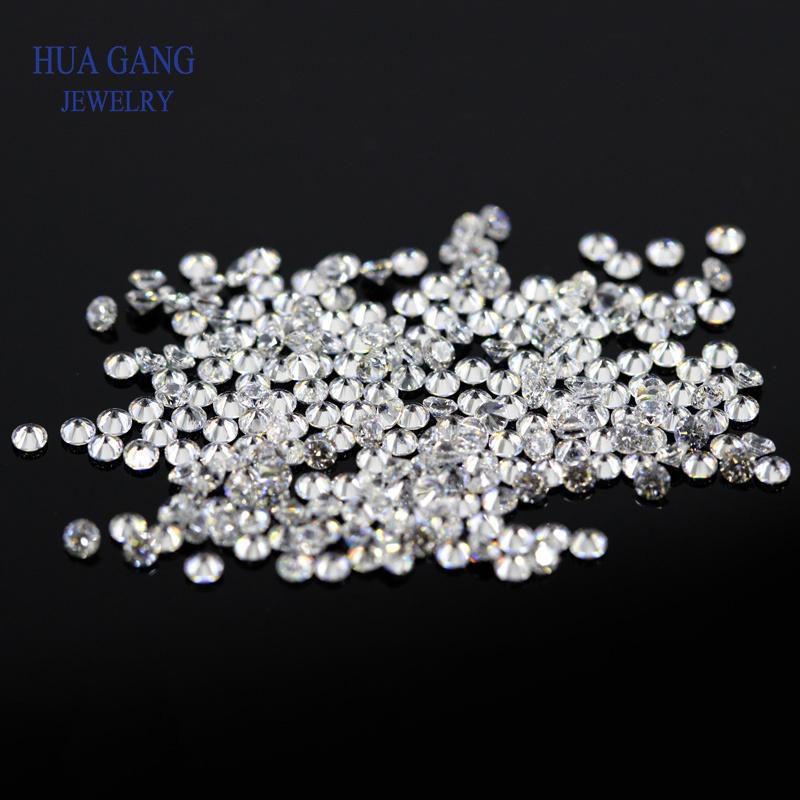 

Other 200pcsAAAAA White 0.6~7.5mm Cubic Zirconia Stone Round Brilliant Cut Loose CZ Stones Synthetic Gems Beads For Jewelry