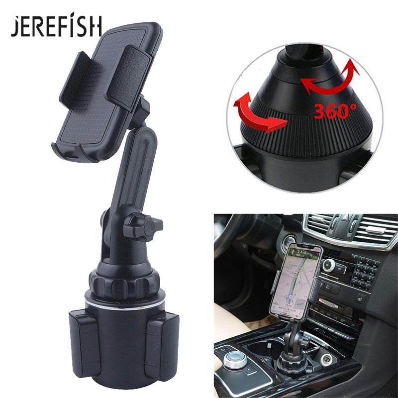 

Cell Phone Mounts & Holders Adjustable Universal Gooseneck Cup Holder Cradle Car Mount Long Arm For GPS