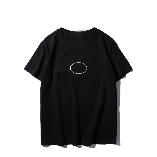 

Fashion Letter Printed Mens T shirt Women Summer Tee Men Casual Loose Short Sleeve Trendy Street Wear Hip Hop Style Cool Boy T-shirts, White;black