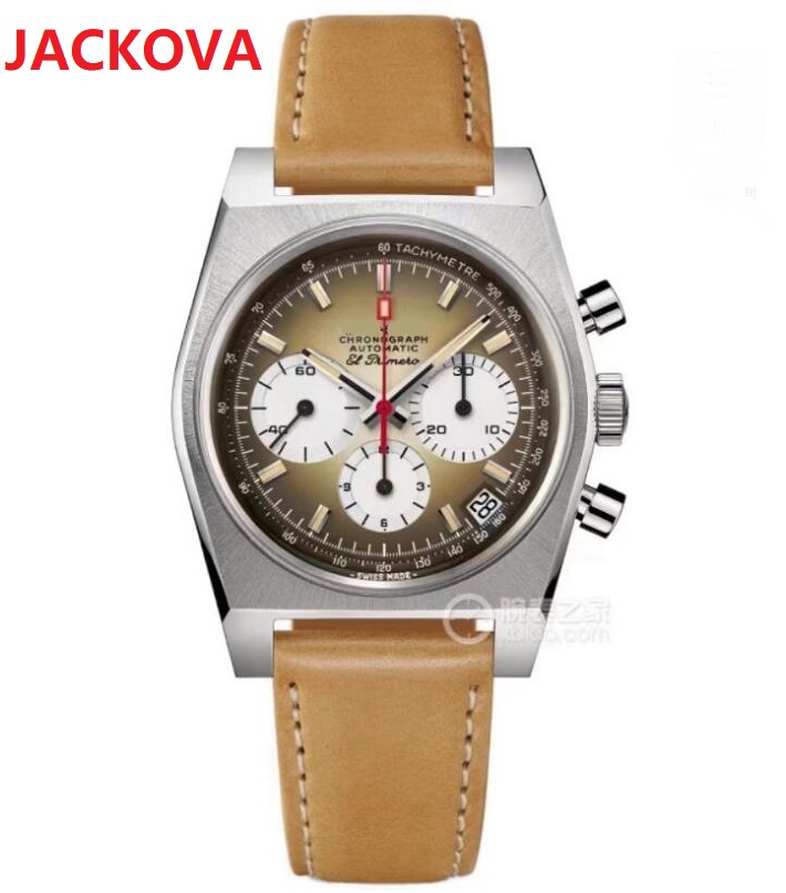 

Factory Top selling Waterproof Watches Six stitches series All the dials work Designer Stopwatch Fabric Nylon Strip Quartz Calendar Mens Watch Gift, As pic