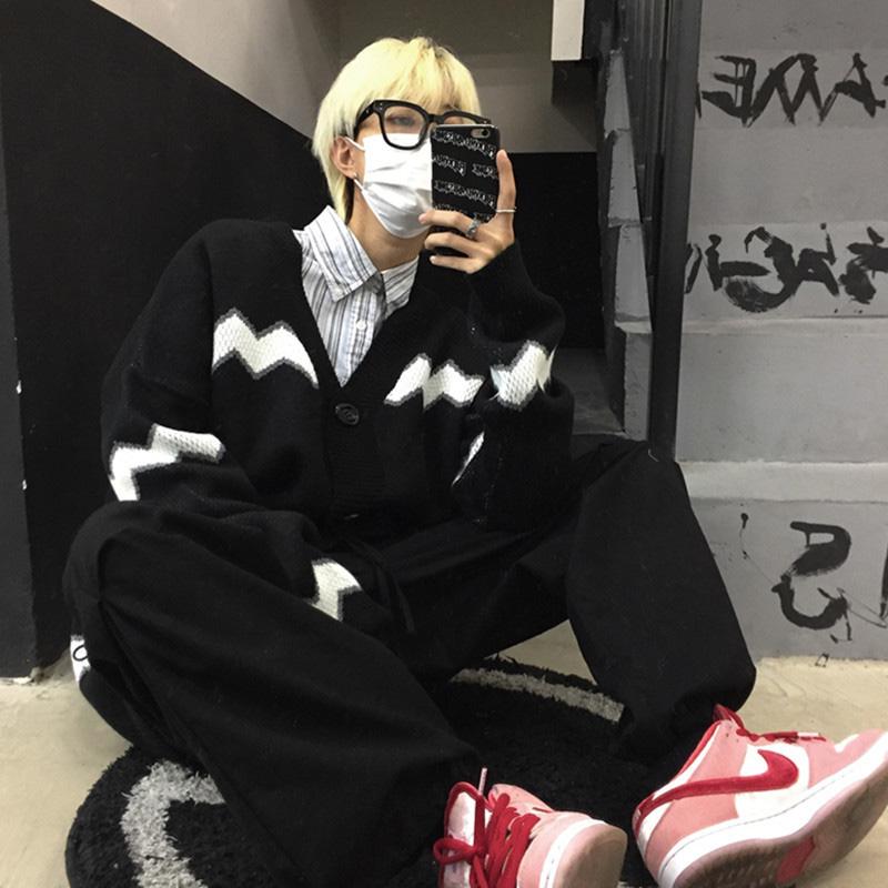 

Men' Hoodies & Sweatshirts Sweater Jacket Couple Winter Clothes Pullover Japanese Streetwear Vintage Hoodie Men Oversized Sweatshirt Lounge, Black