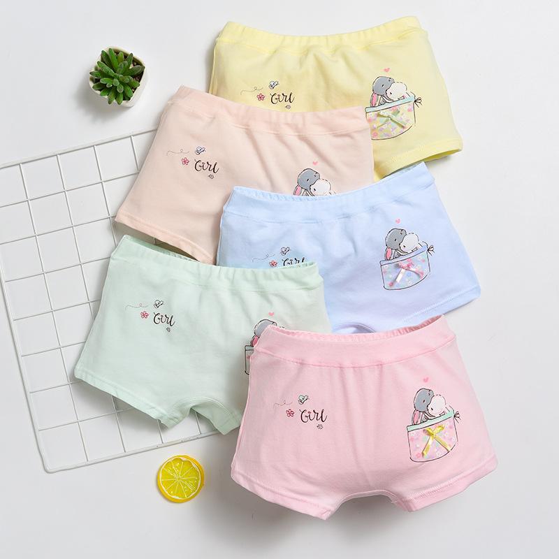

Arrived High Quality Girl Baby Boxer Shorts Panties Kids Children Underwear 3-9years 5pcs/lot, Camo
