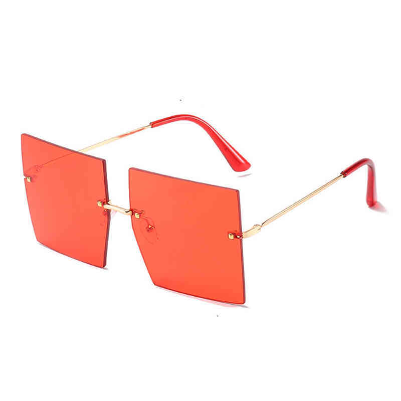 

Personality Trend Random Oversized Sunglass for Women Fashion Vintage Classic Ladi Beach Party Metals UV400 Large Sunglass7CNG