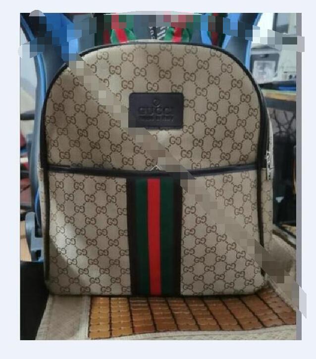 

2022 GGLVLouisVutton YSLVITTON Large backpack for men and women Luxury Bag Designer Travel Messenger Bags 8365, Red;black