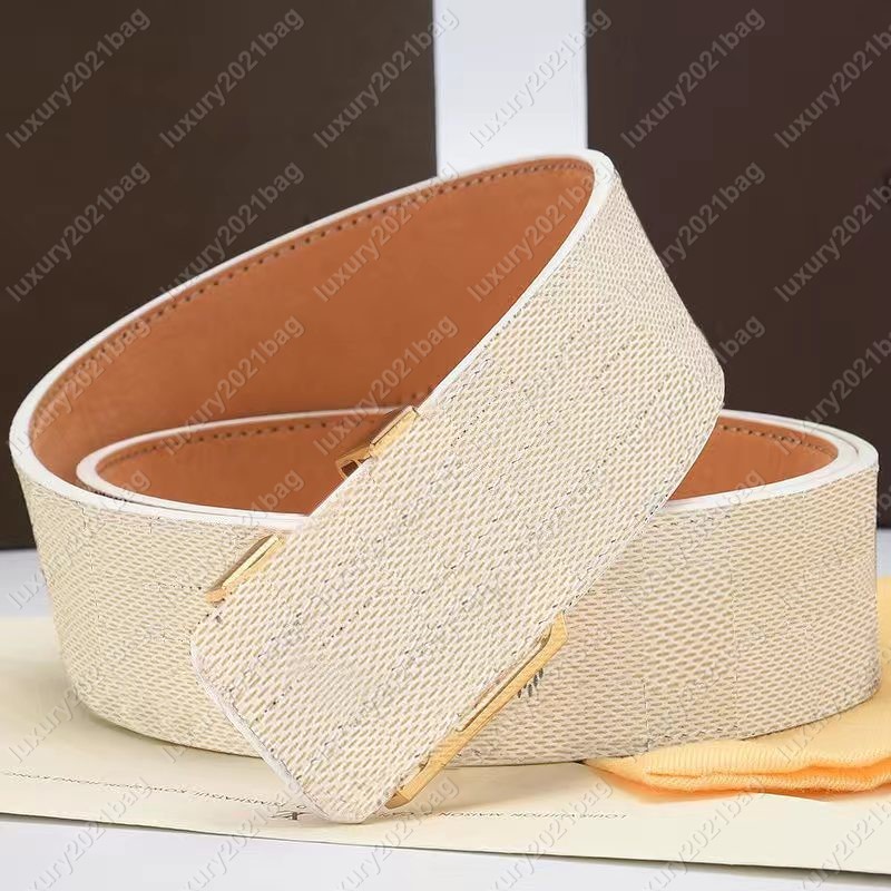 

Fashion genuine leather casual business belts wholesale high quality womens mens metal buckle for man woman belt With box