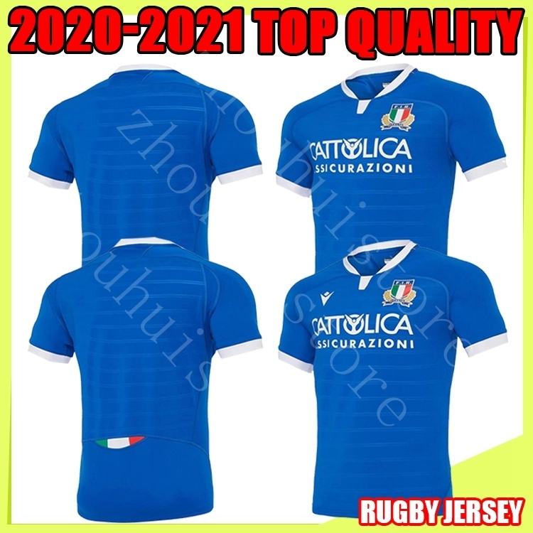 

2020 ITALIA home away Rugby Jerseys shirt ITALIA national team Italy League High-quality Rugby Shirt S-5XL, Black;gray
