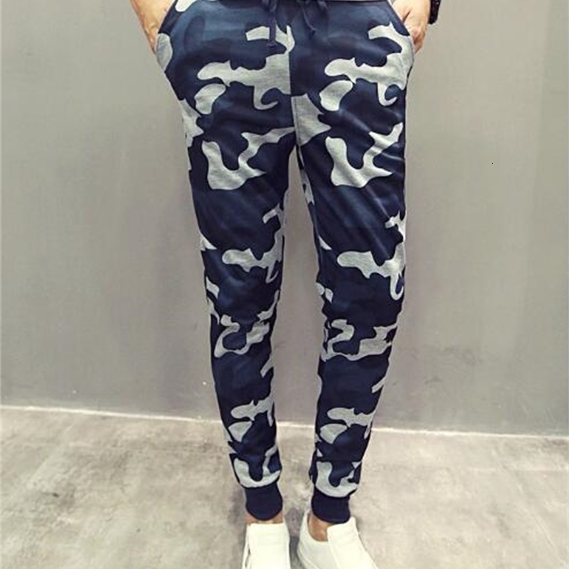 

Men's Pants Mens Joggers New Hip Hop Active Men Camouflage Harem Pencil Casual Skinny Sweatpants Trousers Man Camo 1HSY, As pics