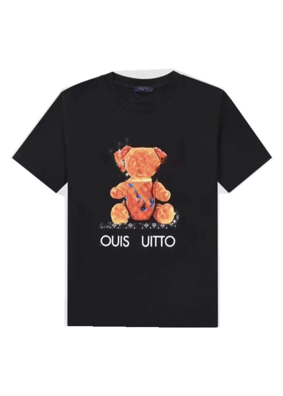

2021 Fashion mens t shirt summer Short sleeve top European American 3D printing T-shirt men women couples high quality Casual clothes large size M-2XL#16, White