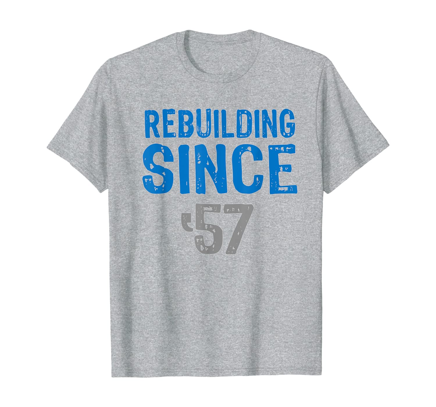 

Gift Detroit football Tshirts- rebuilding since 57, White;black