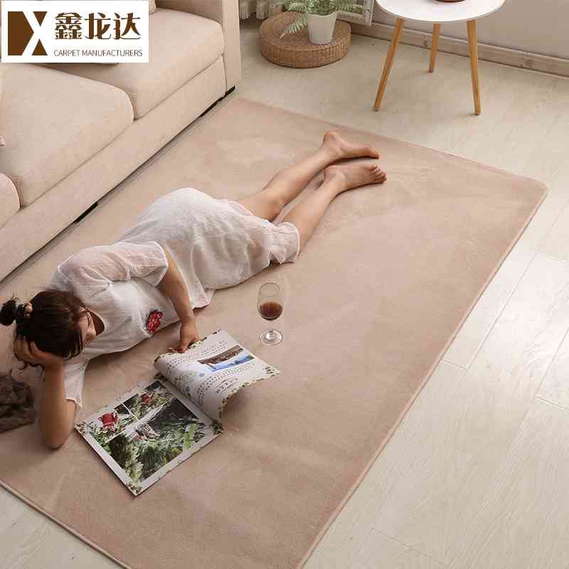 

Japanese pure coral velvet living tatami air conditioning crawling bedroom covered with household carpet