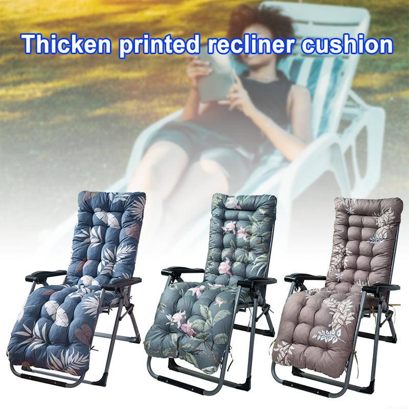 

Cushion/Decorative Pillow Ne Lounger Cushion Pad Replacement With Fixation Strap Large Printed Rocking Chair Bench For Patio Garden 170*50*8, Gray