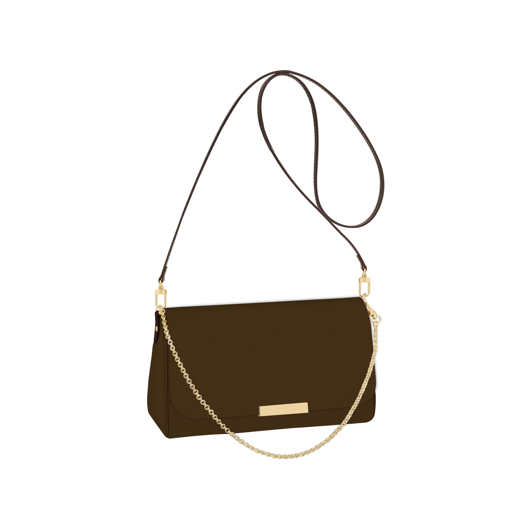 

Fashion Women classic style handbags Purses Clutch Bags brown plaid flower Bags shoulder crossbody bags Lady Messenger chain clutch leather strap, Black