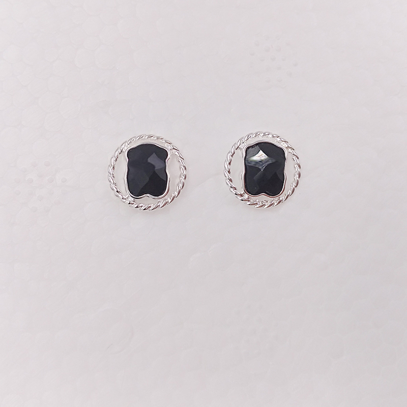 

Bear Jewelry 925 Sterling Silver earrings Fits European Jewelry Style Gift 815433830