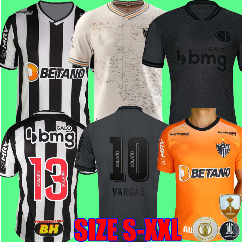 

top Atlético 2021 2022 Atletico Mineiro Soccer Jersey Manto da Massa 113 special edition 21 22 Fred Cazares Otero Moura Elias Robinho Valdivia Adilson Football Shirt, Home