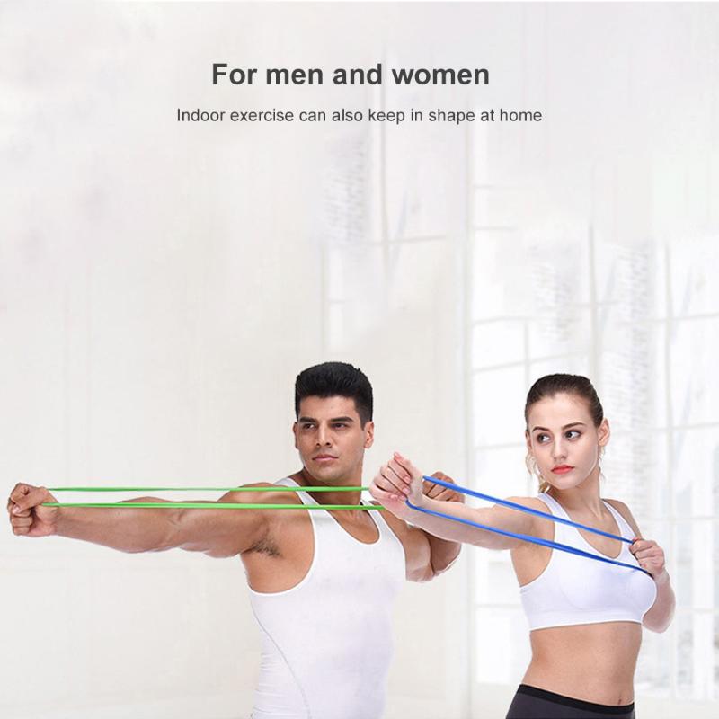 

Exercise Fitness Gum Rubber Resistance Bands Workout Training Pull Expander Crossfit Pilates Elastic Sport Yoga Set