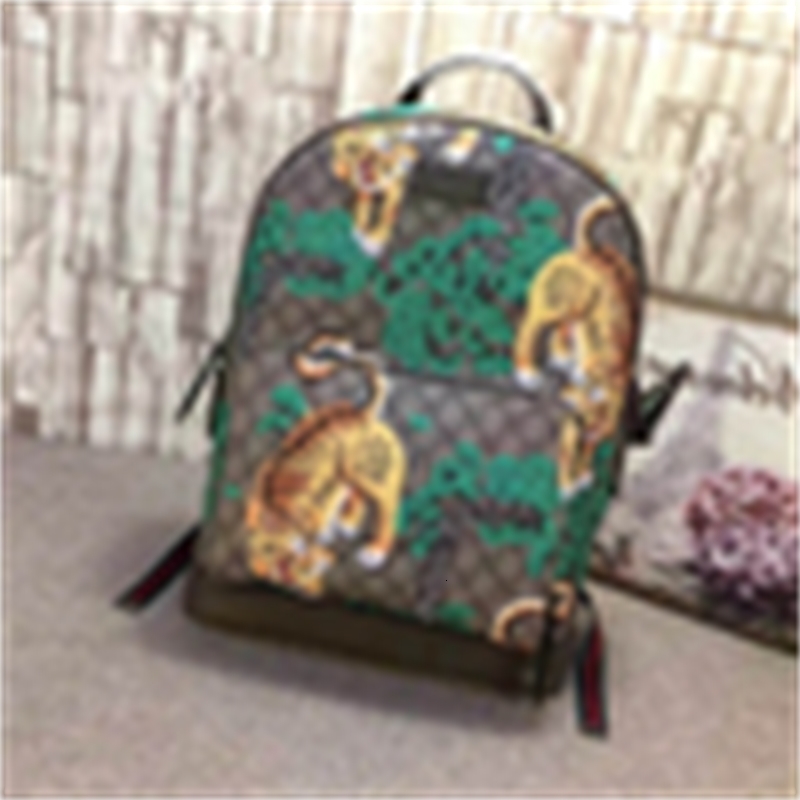 

totes brand designer luxury py9b business bengal tiger print medium backpack bags 428027 men backpacks fashion shows messenger oxidized leat