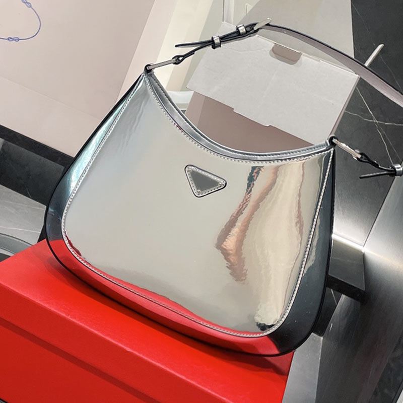 

Handbag Clutch Bag Axillary Bags Crossbody Purse Lady Wellet Fashion Plain Smooth Surface Genuine Leather Hasp High Quality Trade Price, Blue